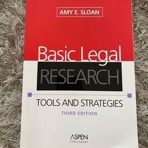 Book: Basic Legal Research